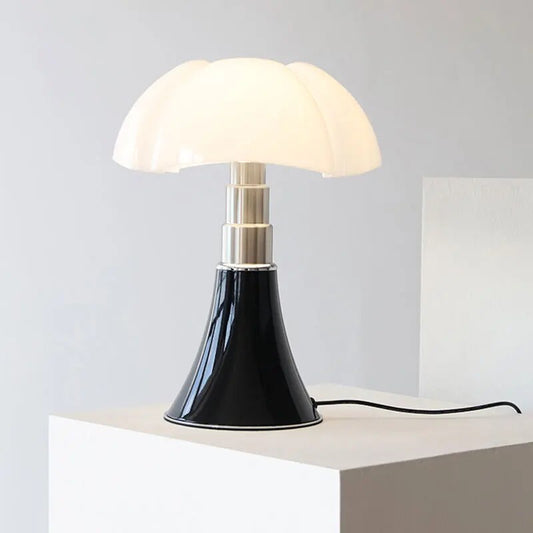 Designer-Tischlampe mit verstellbarer Höhe und dimmbarem Licht – Flower
