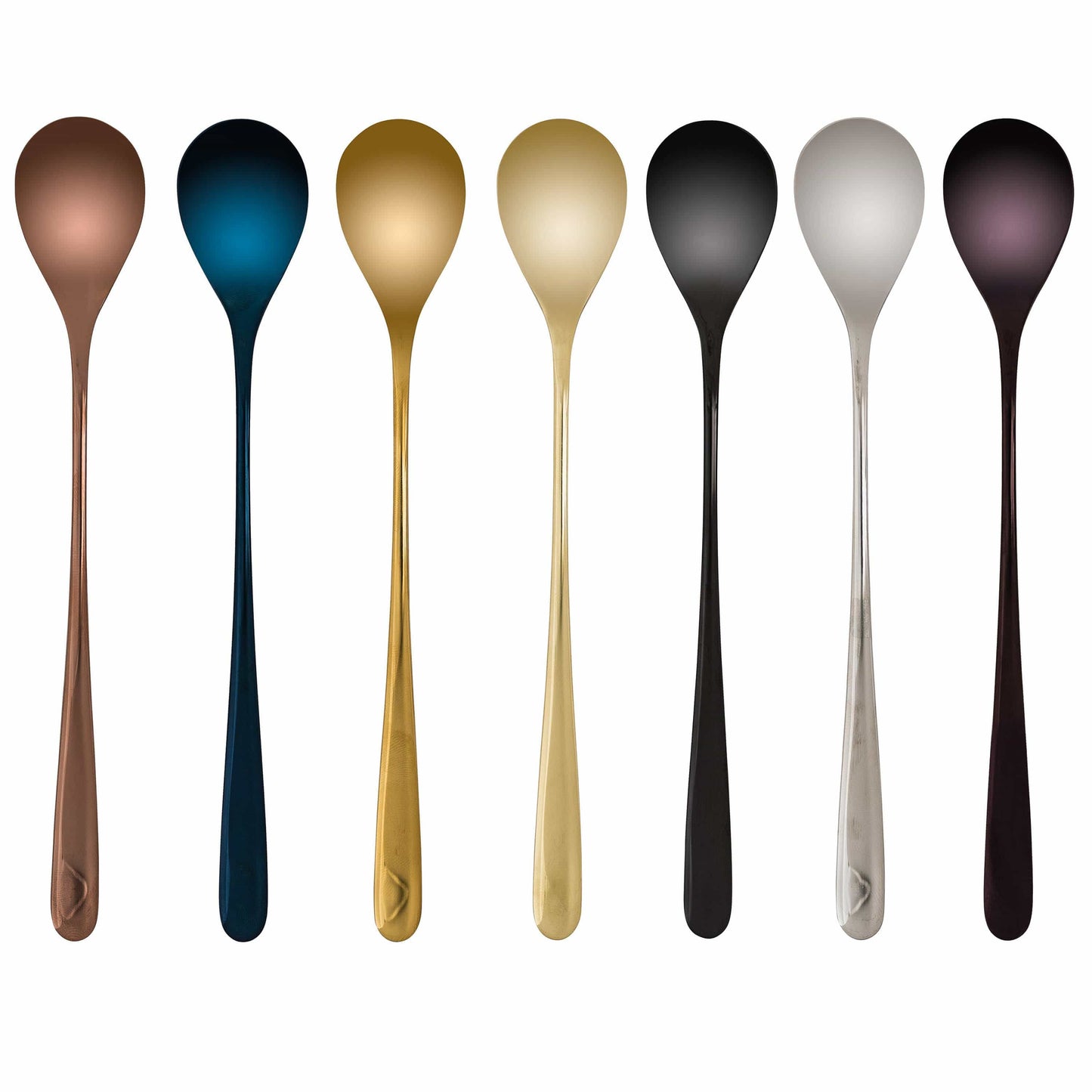 Modernes Dessertlöffel-Set aus Edelstahl – 7 bis 12-teilig