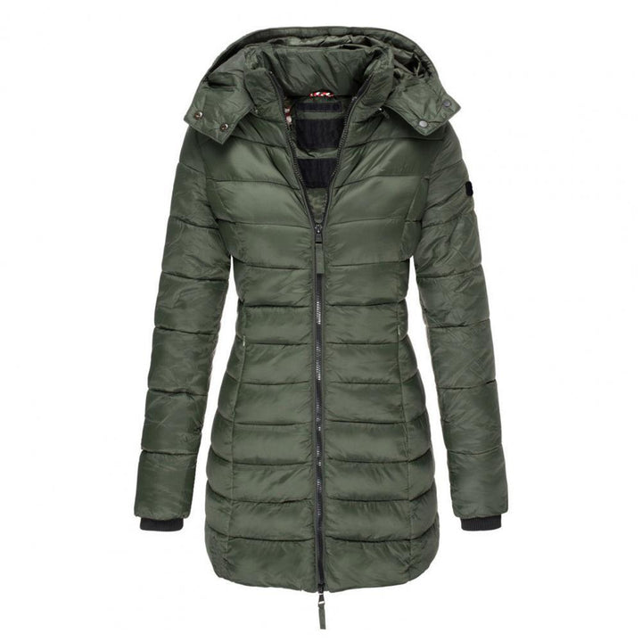 Damen Trenchcoat Mit Kapuze Und Oversize Passform