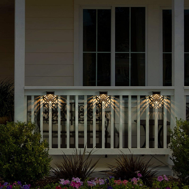 Elegante energieeffiziente Solar-Gartenleuchte für stilvolle Außenbereiche