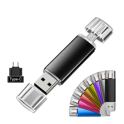 Vielseitiger USB-Stick mit USB-C & USB-A für Smartphone, Laptop & Tablet