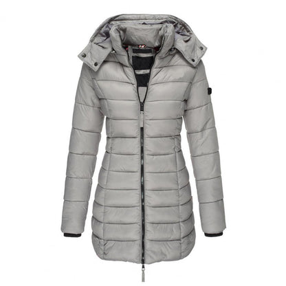 Damen Trenchcoat Mit Kapuze Und Oversize Passform