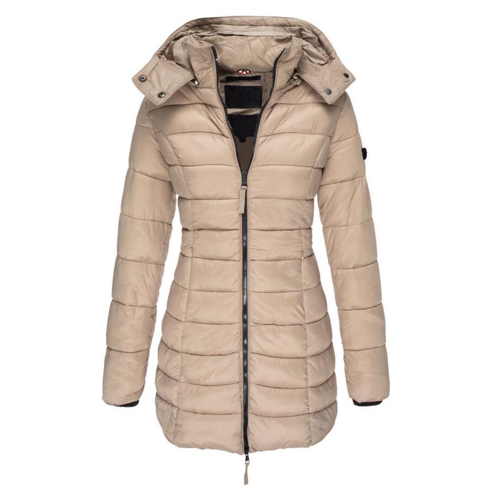 Damen Trenchcoat Mit Kapuze Und Oversize Passform