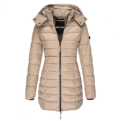 Damen Trenchcoat Mit Kapuze Und Oversize Passform