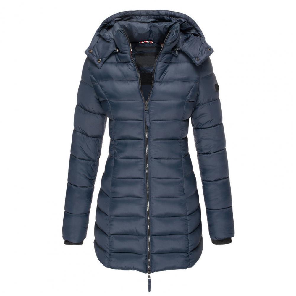Damen Trenchcoat Mit Kapuze Und Oversize Passform