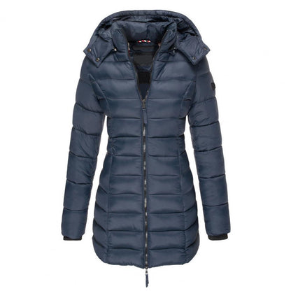 Damen Trenchcoat Mit Kapuze Und Oversize Passform