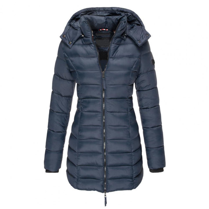Damen Trenchcoat Mit Kapuze Und Oversize Passform