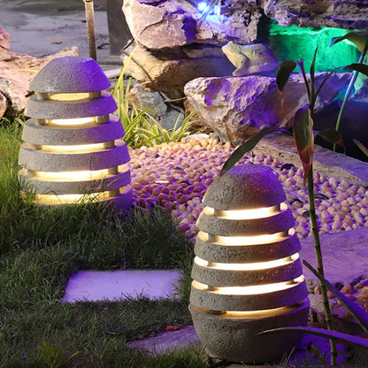 Außenleuchte aus Steinoptik – Natürliche Wegbeleuchtung für Garten & Terrasse