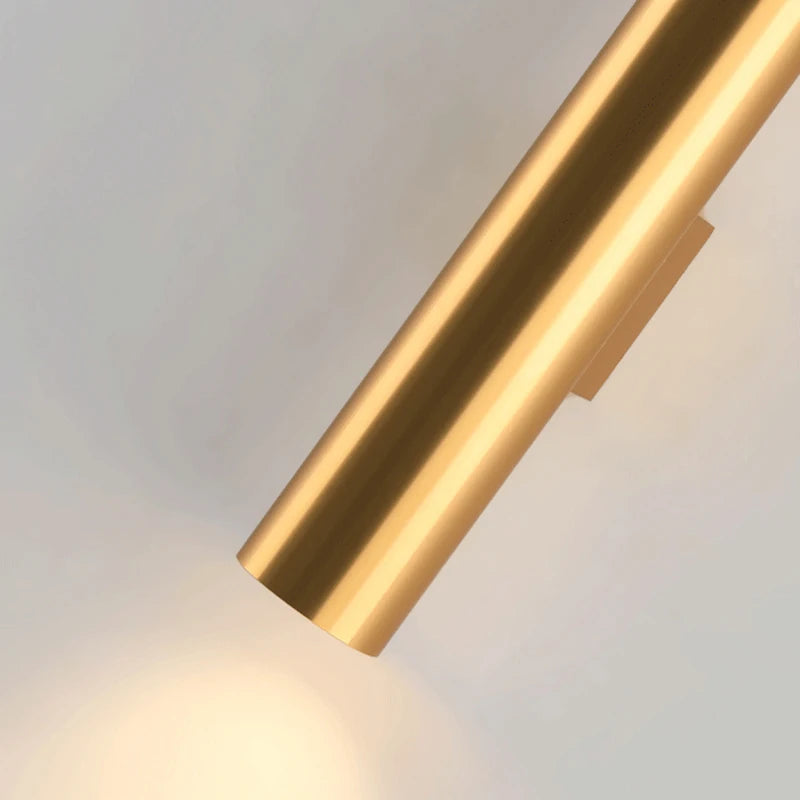 Moderne Wandleuchte aus Aluminium mit LED-Beleuchtung für Schlafzimmer und Flur