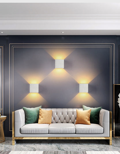 Elegante minimalistische LED-Wandleuchte für stilvolle Raumbeleuchtung