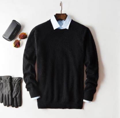 Herren Kaschmirpullover Mit Klassischem Schnitt