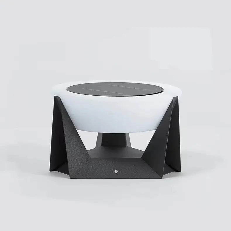 Solarbetriebene Outdoor-Lampe mit warmweißem Licht für Garten und Terrasse
