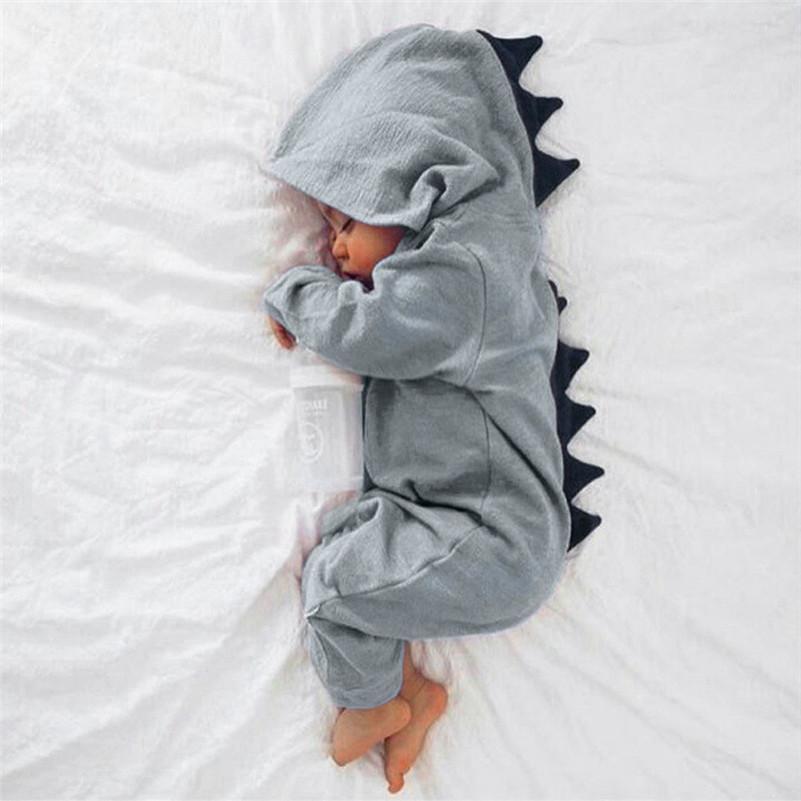 Baby Strampler mit Dinosaurier Design und 3D-Stacheln