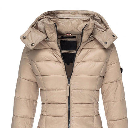 Damen Trenchcoat Mit Kapuze Und Oversize Passform