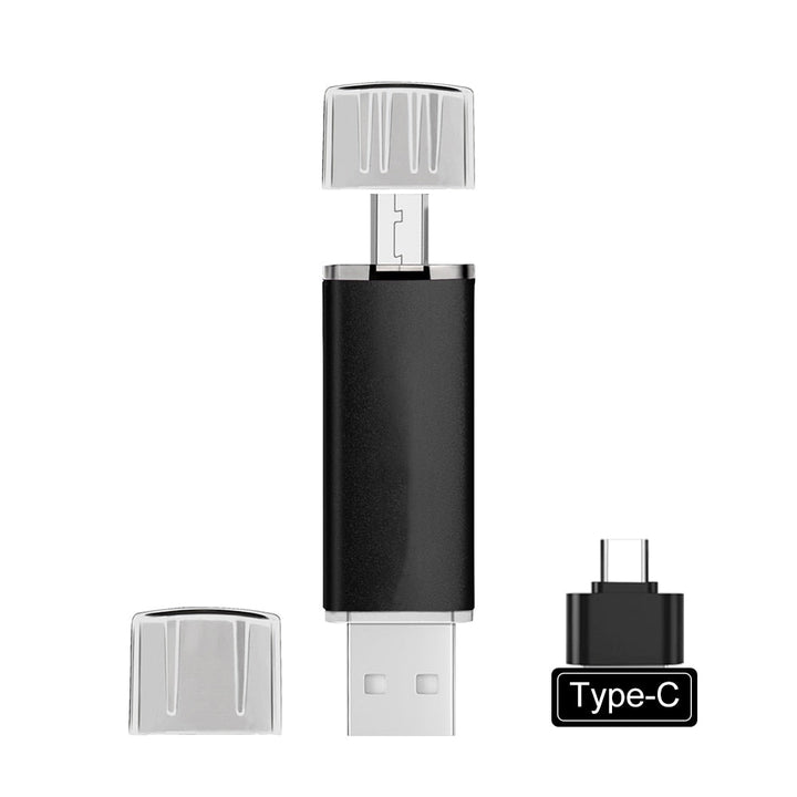 Vielseitiger USB-Stick mit USB-C & USB-A für Smartphone, Laptop & Tablet