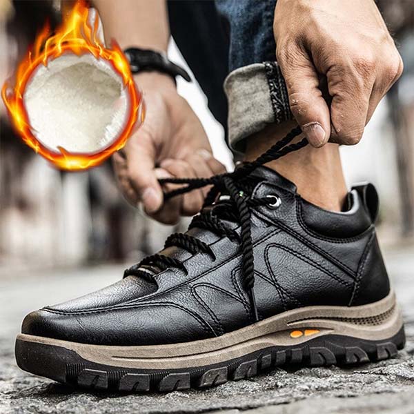 Herren Winterstiefel Mit Thermofutter Und Klassischem Design