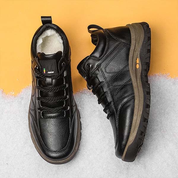 Herren Winterstiefel Mit Thermofutter Und Klassischem Design