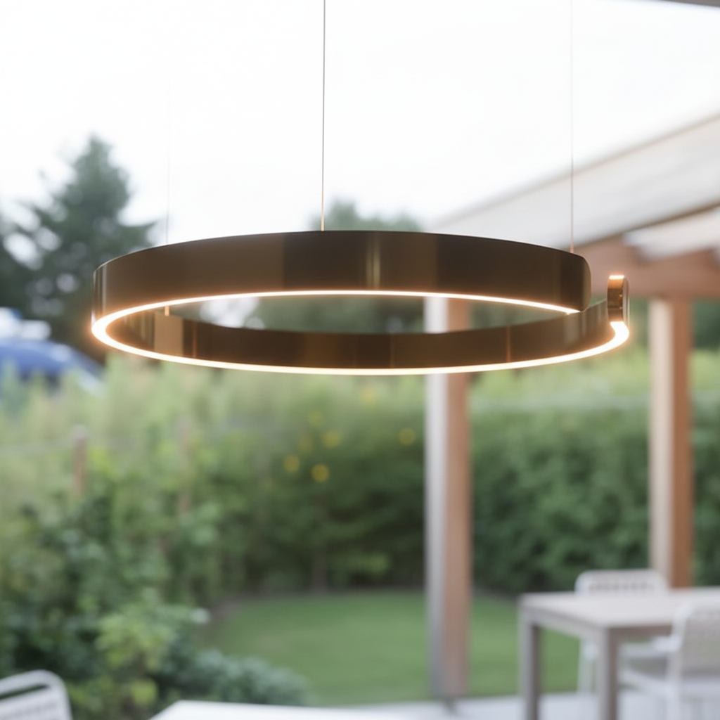 Runde LED Pendelleuchte SkyRing im modernen Design