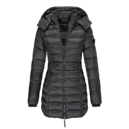Damen Trenchcoat Mit Kapuze Und Oversize Passform