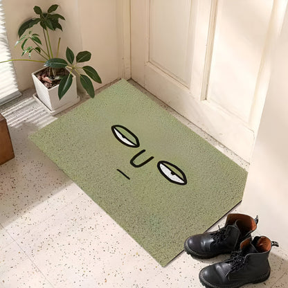 Niedliche Smiley Fußmatte – Rutschfest & Wasserabsorbierend für den Eingangsbereich