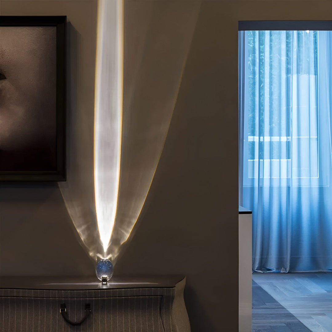 LED Projektionslampe mit Prisma-Effekt – magisch & dekorativ