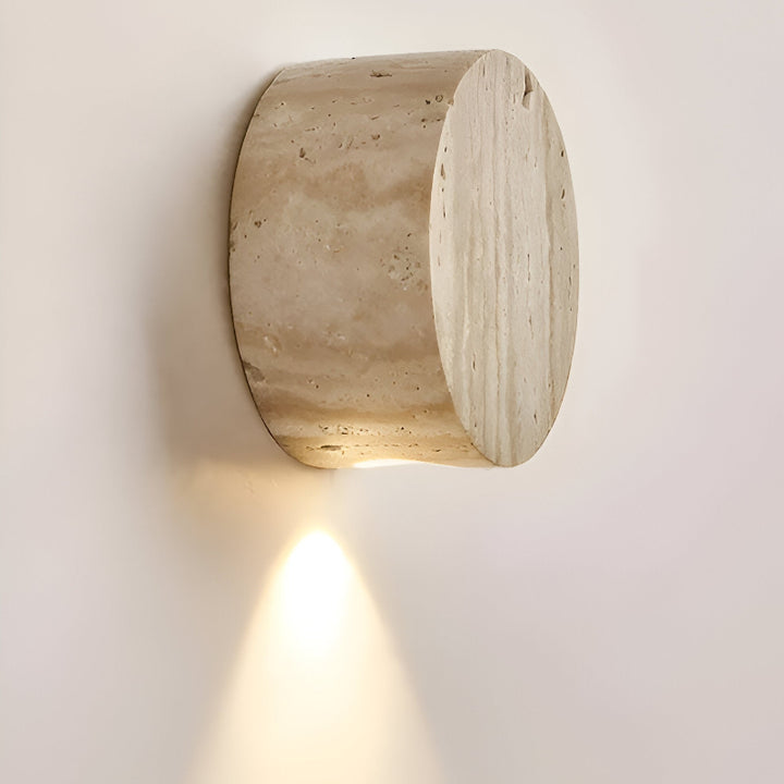 Runde Wandleuchte mit sanftem Umgebungslicht – Minimalistisches Design für Flur & Schlafzimmer