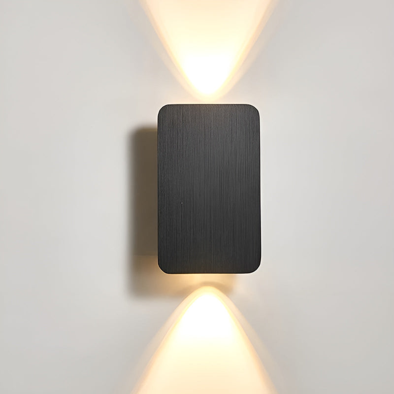 Moderne LED-Wandleuchte im minimalistischen Design