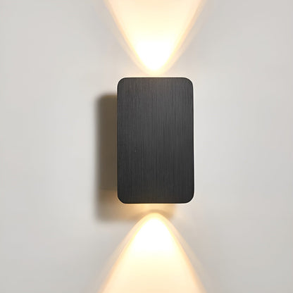 Moderne LED-Wandleuchte im minimalistischen Design