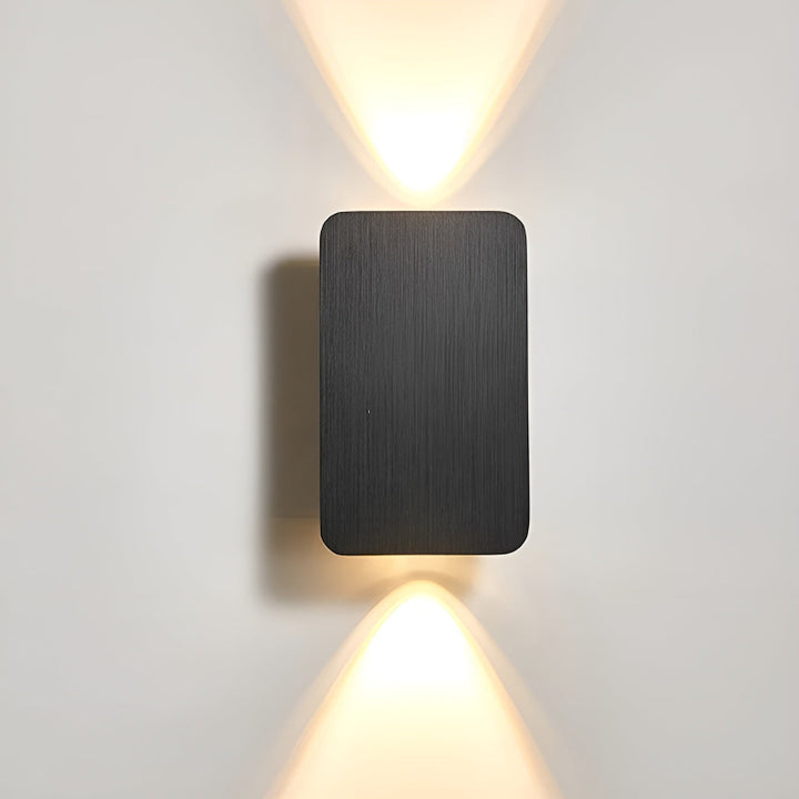 Moderne LED-Wandleuchte im minimalistischen Design