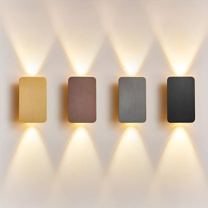Moderne LED-Wandleuchte im minimalistischen Design