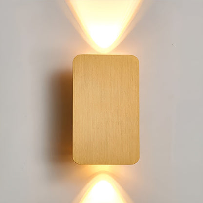 Moderne LED-Wandleuchte im minimalistischen Design