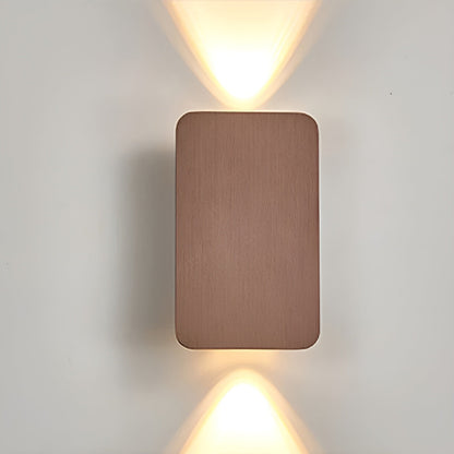 Moderne LED-Wandleuchte im minimalistischen Design
