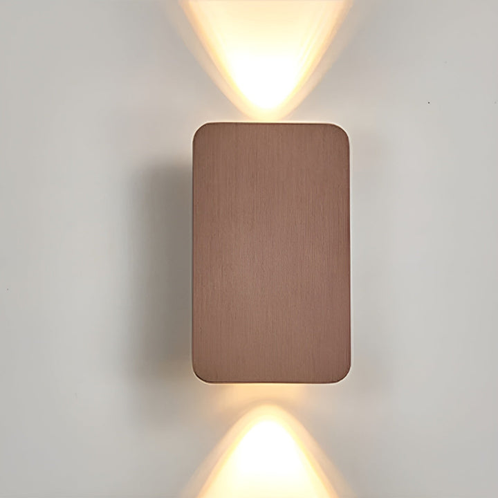 Moderne LED-Wandleuchte im minimalistischen Design