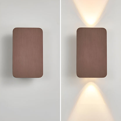 Moderne LED-Wandleuchte im minimalistischen Design
