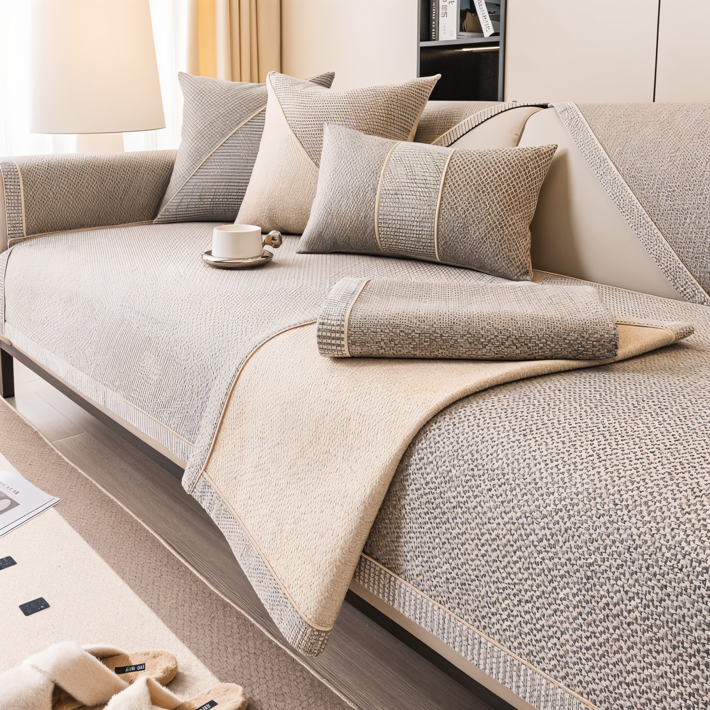 Sofabezug Baumwolle-Polyester Mix