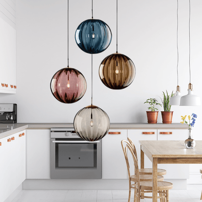 Moderne Hängelampe mit Glaskugel-Design – dimmbar & warmes Licht für jeden Raum