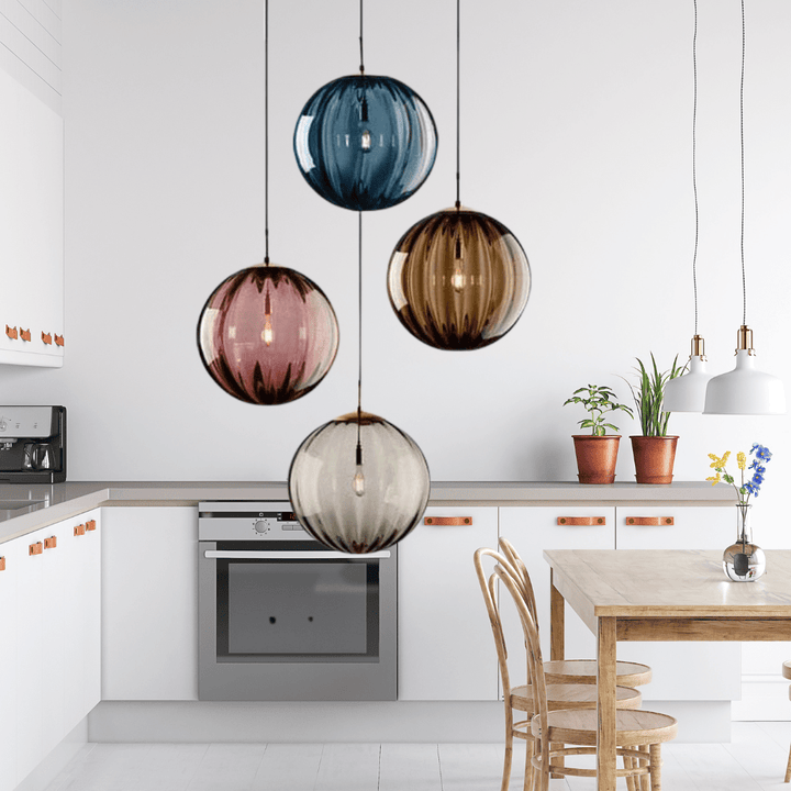 Moderne Hängelampe mit Glaskugel-Design – dimmbar & warmes Licht für jeden Raum