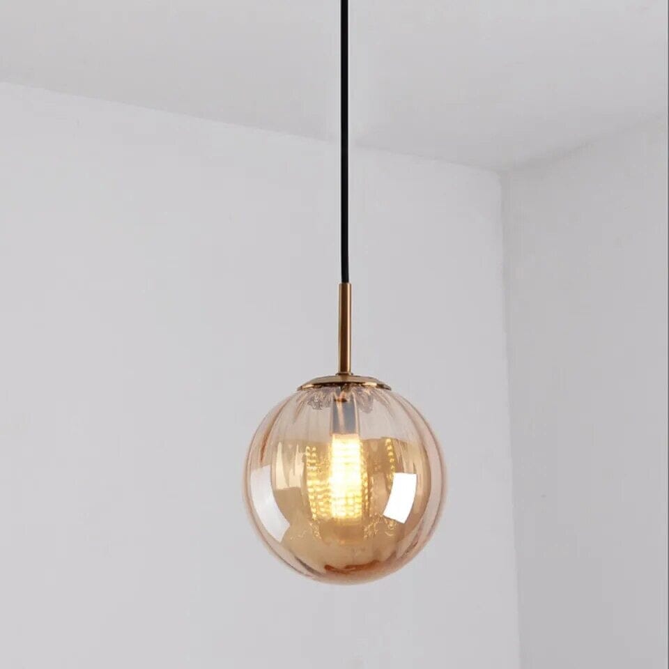 Moderne Hängelampe mit Glaskugel-Design – dimmbar & warmes Licht für jeden Raum