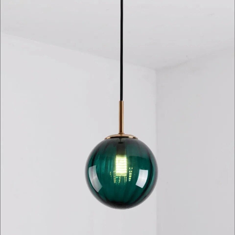 Moderne Hängelampe mit Glaskugel-Design – dimmbar & warmes Licht für jeden Raum