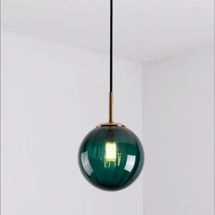 Moderne Hängelampe mit Glaskugel-Design – dimmbar & warmes Licht für jeden Raum