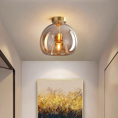 Moderne LED Deckenleuchte mit edlem Design für Flur und Schlafzimmer