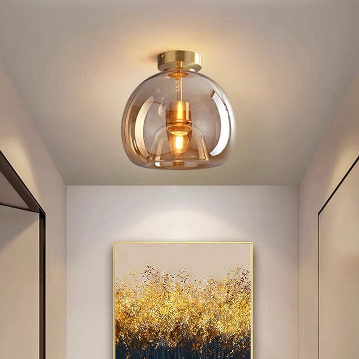 Moderne LED Deckenleuchte mit edlem Design für Flur und Schlafzimmer