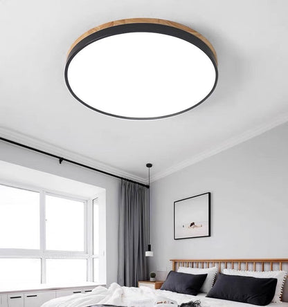 Moderne LED Deckenleuchte mit rundem Design für Wohnzimmer und Schlafzimmer