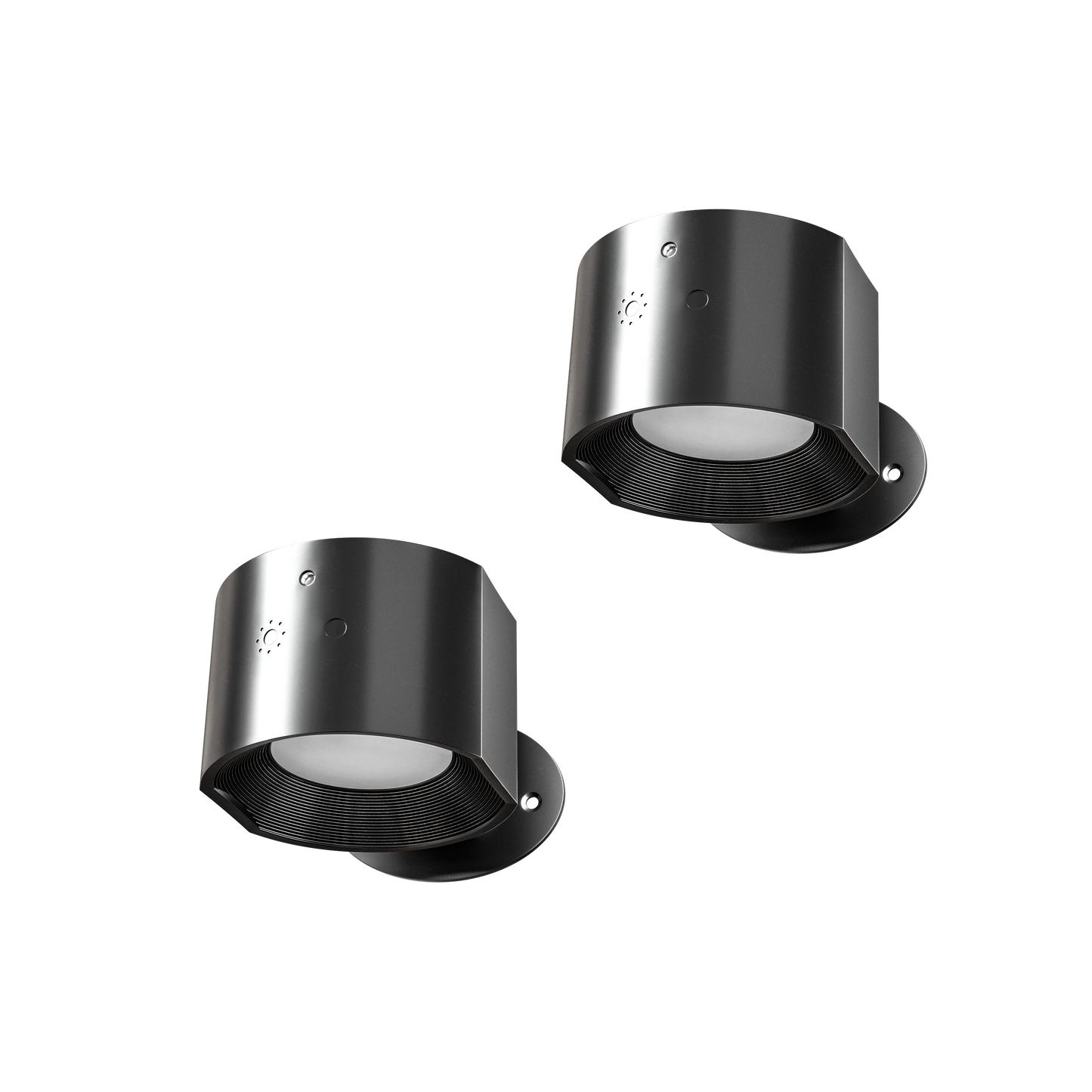 Kabellose LED-Wandleuchten im 2er-Set für Schlafzimmer und Wohnzimmer