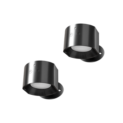 Kabellose LED-Wandleuchten im 2er-Set für Schlafzimmer und Wohnzimmer