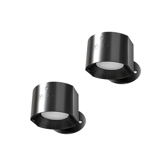 Kabellose LED-Wandleuchten im 2er-Set für Schlafzimmer und Wohnzimmer