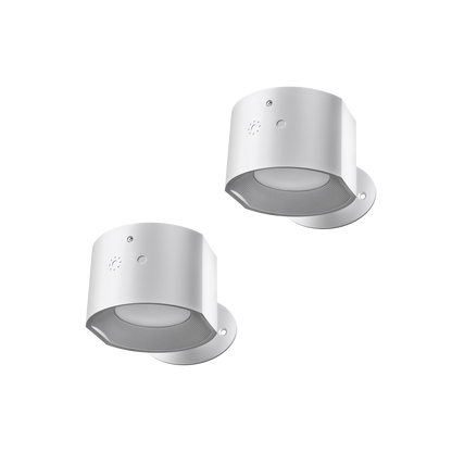 Kabellose LED-Wandleuchten im 2er-Set für Schlafzimmer und Wohnzimmer