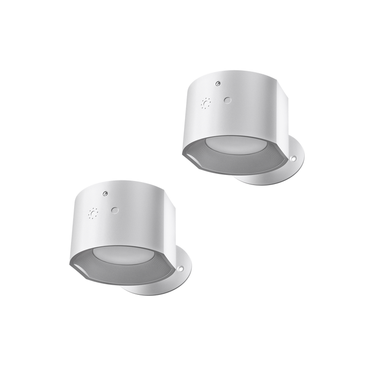 Kabellose LED-Wandleuchten im 2er-Set für Schlafzimmer und Wohnzimmer