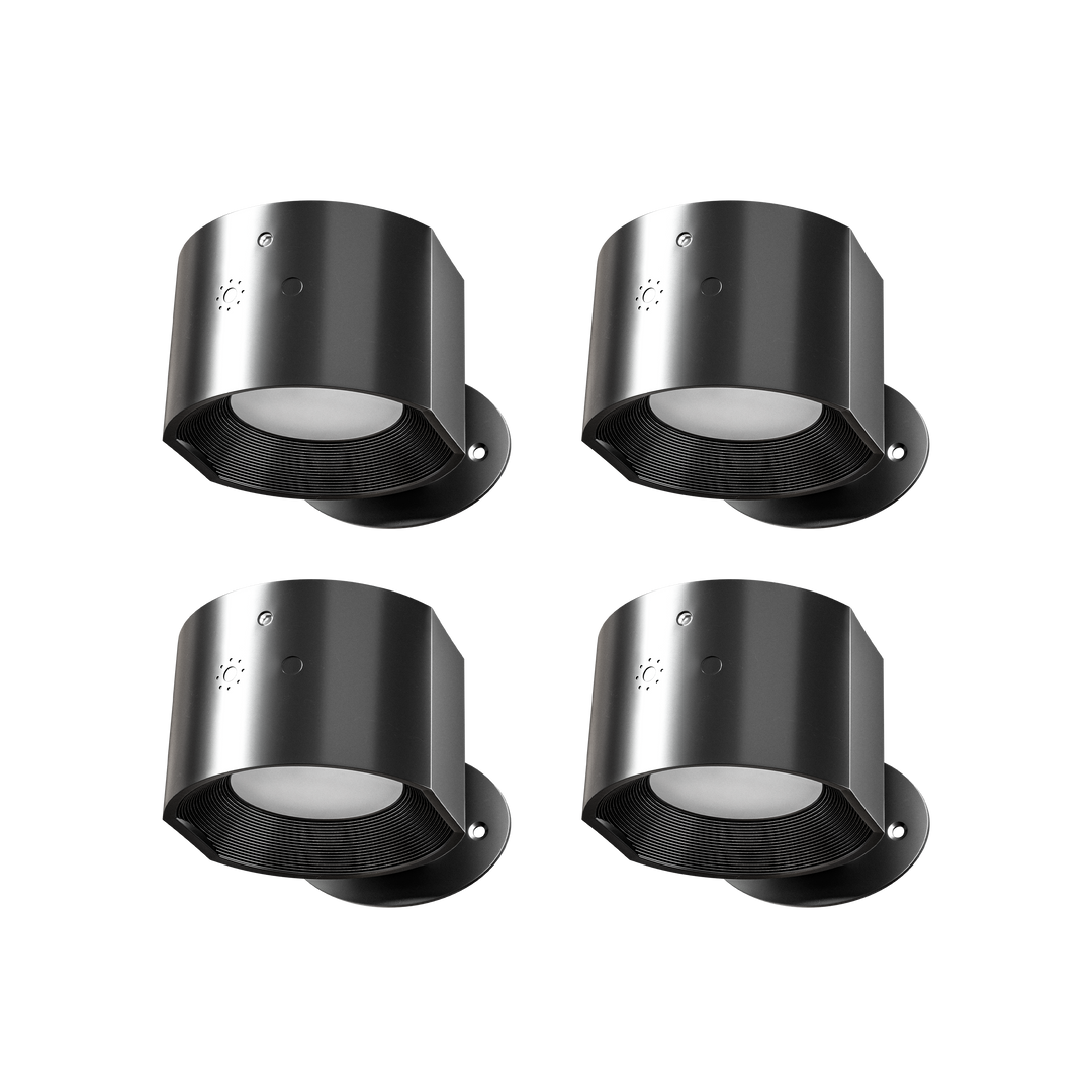 Kabellose LED-Wandleuchten im 2er-Set für Schlafzimmer und Wohnzimmer