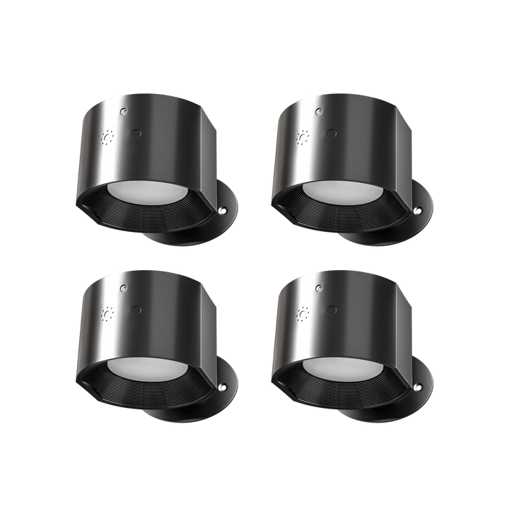 Kabellose LED-Wandleuchten im 2er-Set für Schlafzimmer und Wohnzimmer